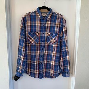 WALLACE & BARNES SIZE MEDIUM MENS FLANNEL